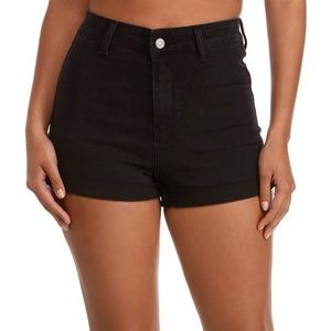 Hollister black high waisted shorts, size 1, 25